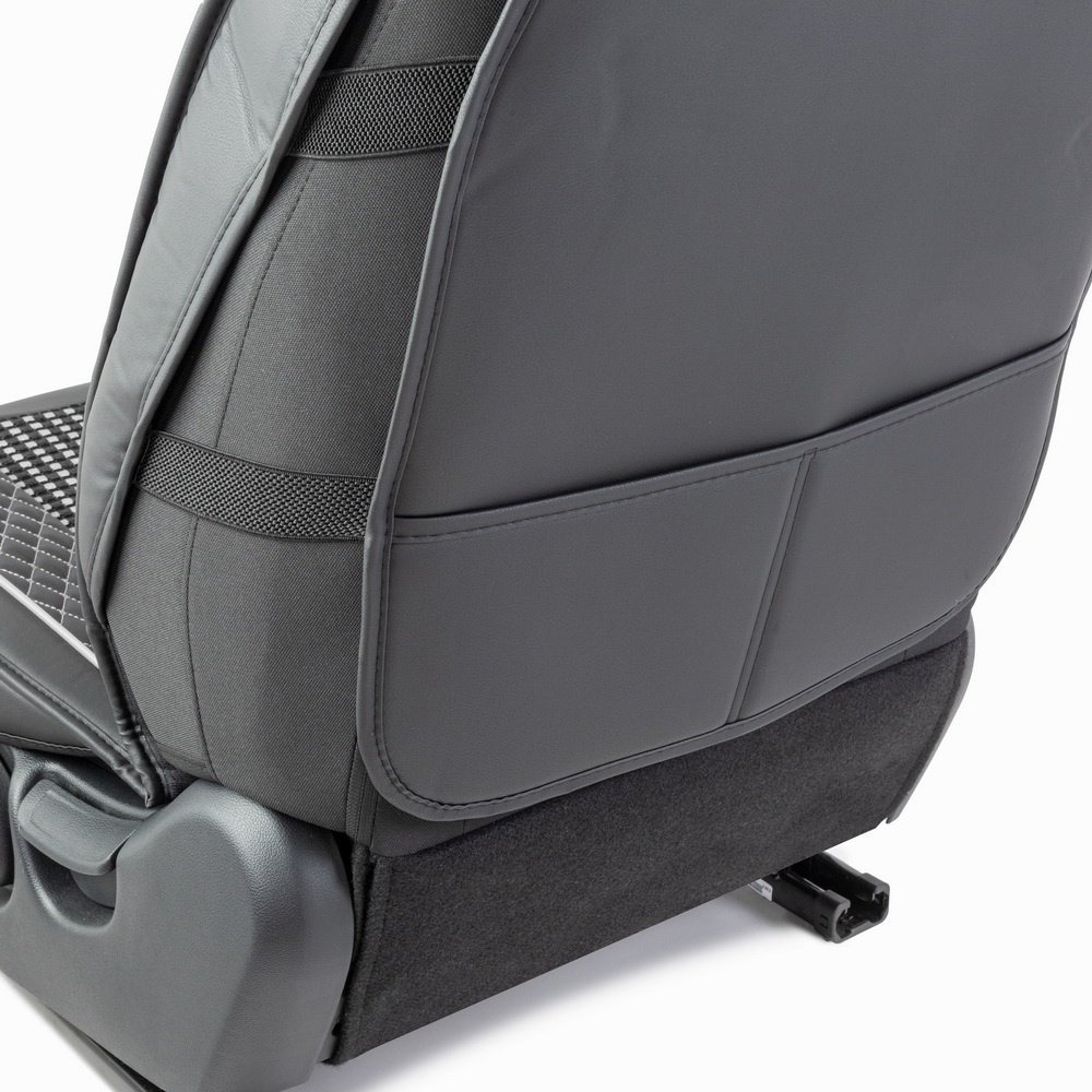 Car Performance Накидка на сиденье CUS-2102 BK/GY черный-серый - ForteMarket Car Performance Накидка на сиденье CUS-2102 BK/GY черный-серый купить,0