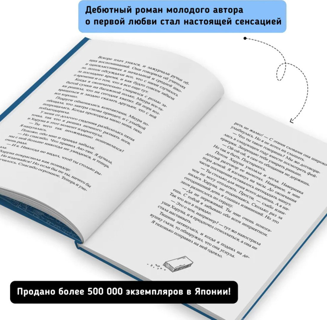 Книга Морита Ао: За год до смерти я встретил тебя купить,NaN
