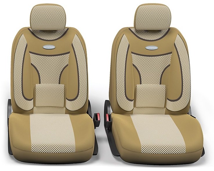 AUTOPROFI Чехлы универсальные Extra Comfort ECO-1105 D.BE/L.BE бежевый купить,0