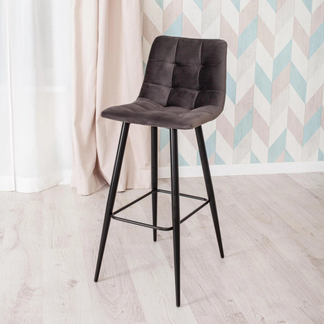 Комплект стульев Tetchair Chilly, 104x50x44 см, серый купить,NaN