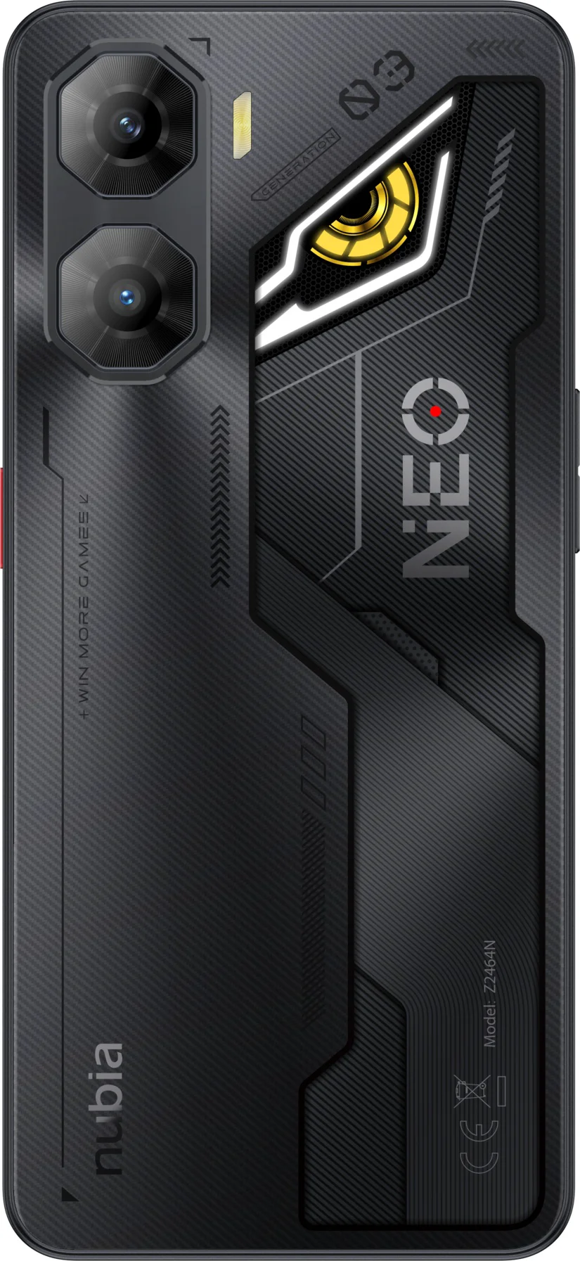 Смартфон ZTE Nubia Neo 3 5G 8/256GB черный + подарок  купить,NaN