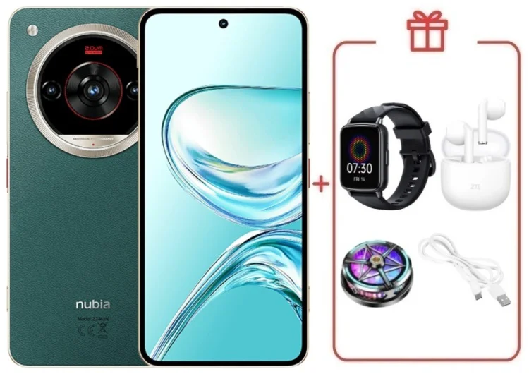 Смартфон ZTE Nubia Focus 2 Ultra 5G 8/256GB зеленый + подарок купить,NaN