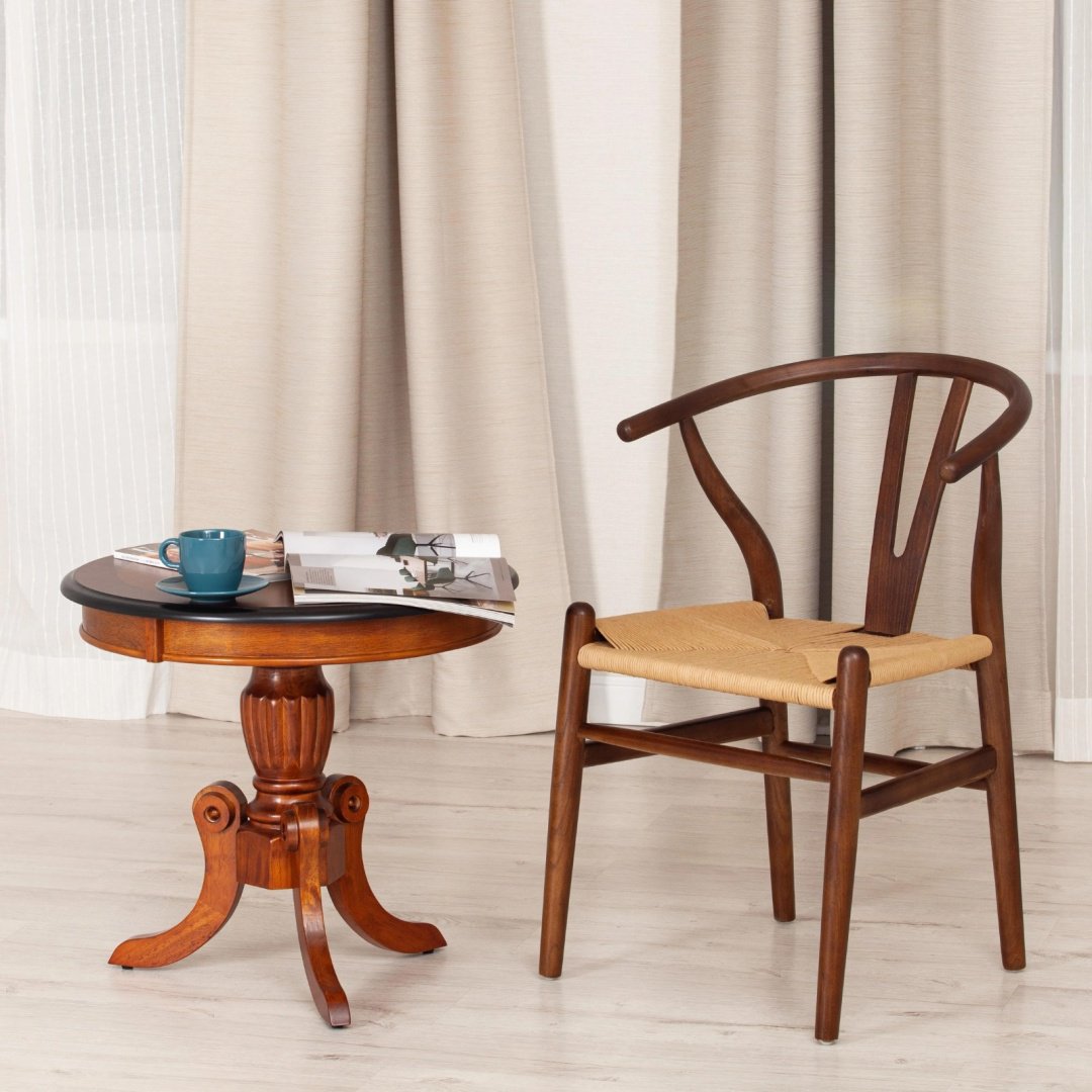 Стул Tetchair Wisbone 12826 80x57x51см коричневый купить,NaN