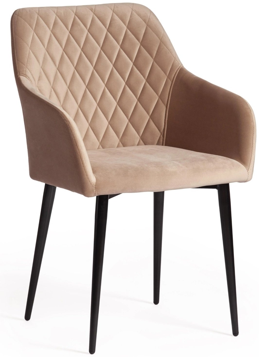 Комплект стульев Tetchair BREMO, 83x58x55 см, бежевый купить,NaN