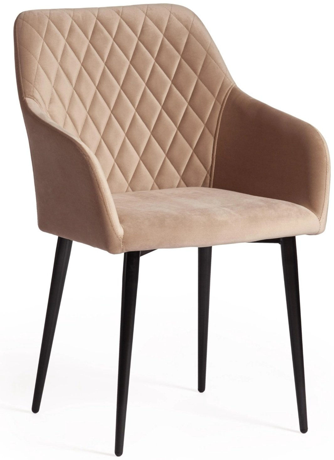 Комплект стульев Tetchair BREMO, 83x58x55 см, бежевый купить,NaN