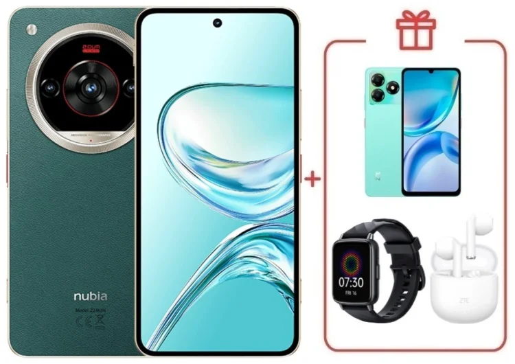 Смартфон ZTE Nubia Focus 2 Ultra 5G 8/256GB зеленый + подарок  купить,NaN