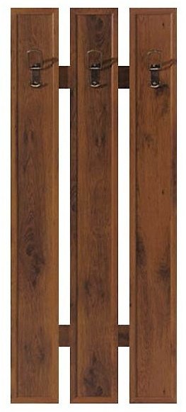 BRW Вешалка панель ЛДСП, 60x140 см, Индиана JWIE 60 Дуб шутер 