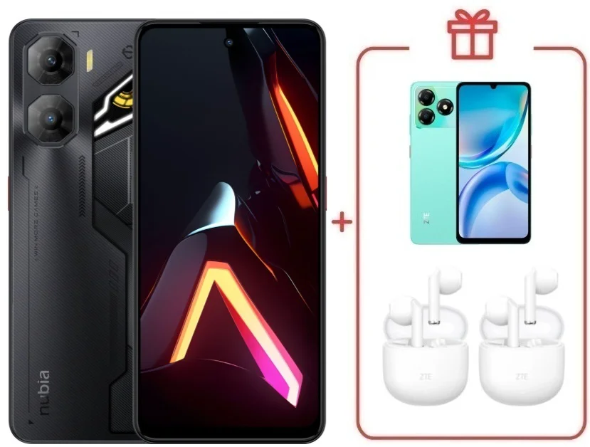 Смартфон ZTE Nubia Neo 3 5G 8/256GB черный + подарок  купить,NaN