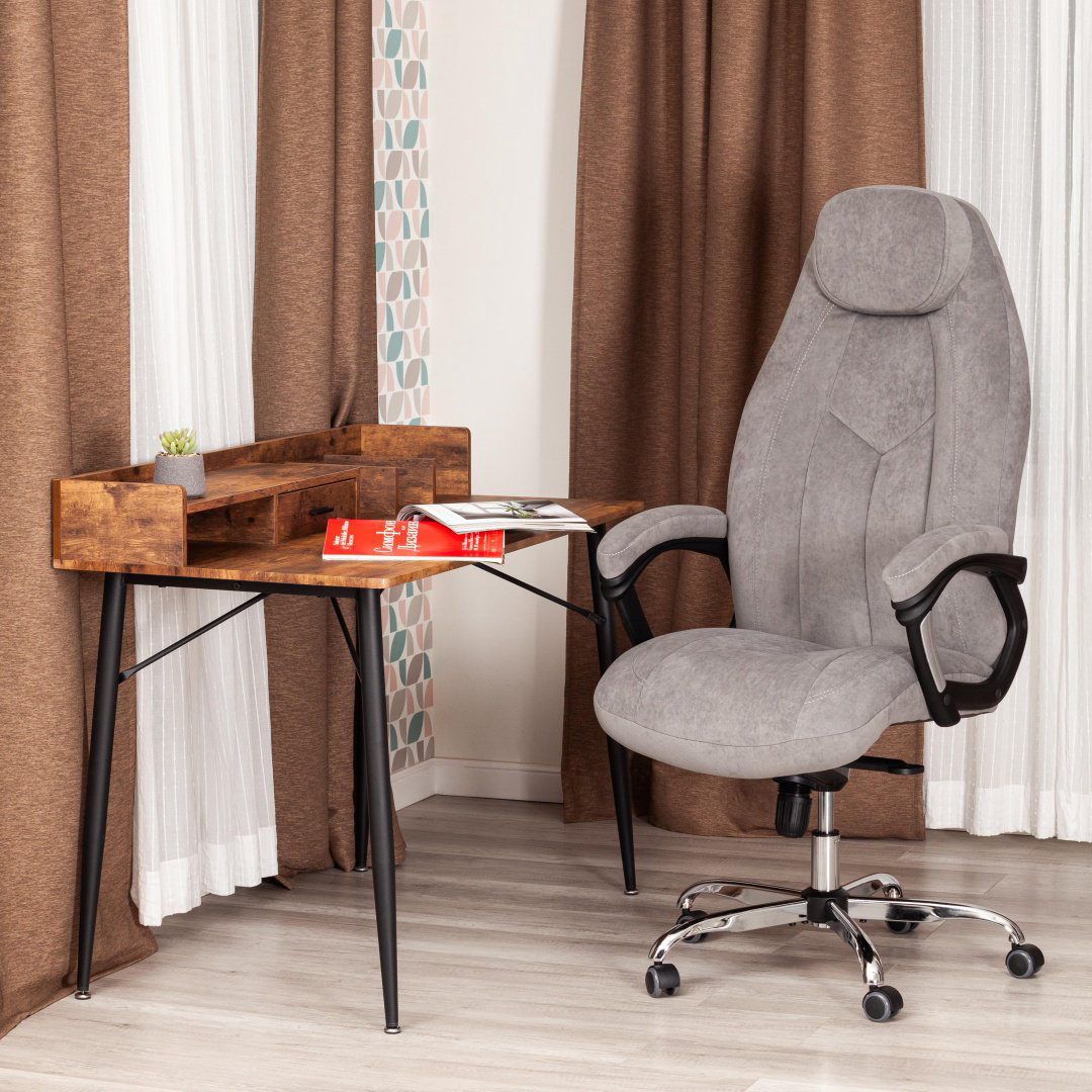 Офисное кресло Tetchair 19272 Boss, серый купить,NaN