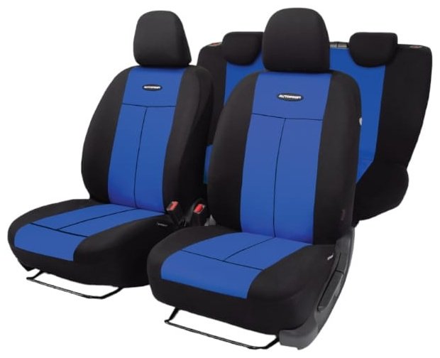 AUTOPROFI чехлы универсальные TT-902P BK/BL черный, синий