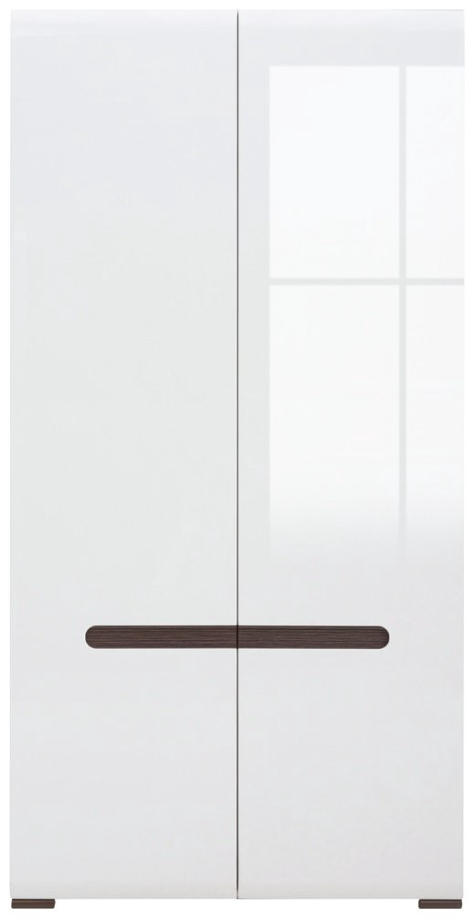 Распашной шкаф Dominika Ацтека 017/гербор, 105x210х60 см, белый купить,NaN