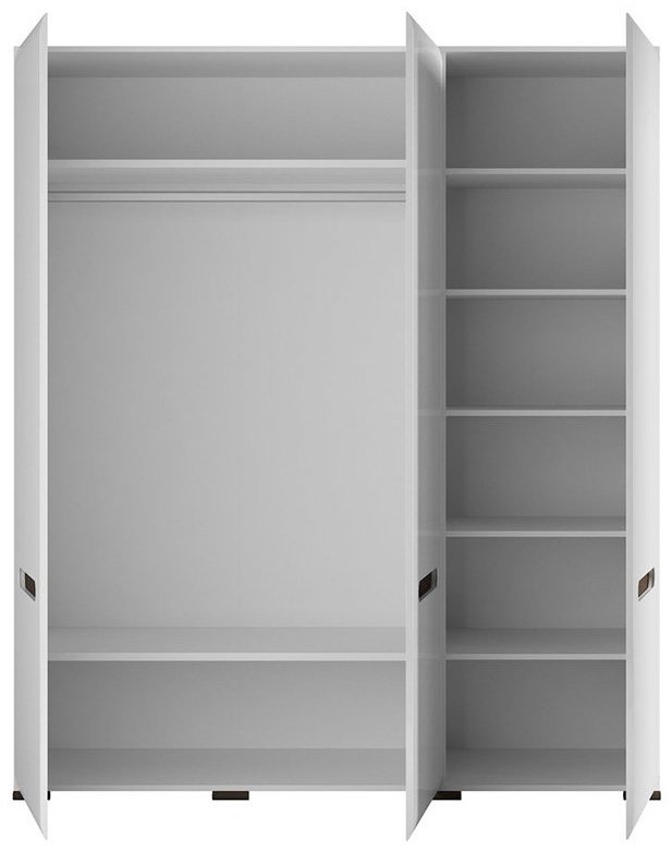Распашной шкаф Dominika Ацтека 018/гербор, 180x210х60 см, белый - ForteMarket Распашной шкаф Dominika Ацтека 018/гербор, 180x210х60 см, белый купить,0