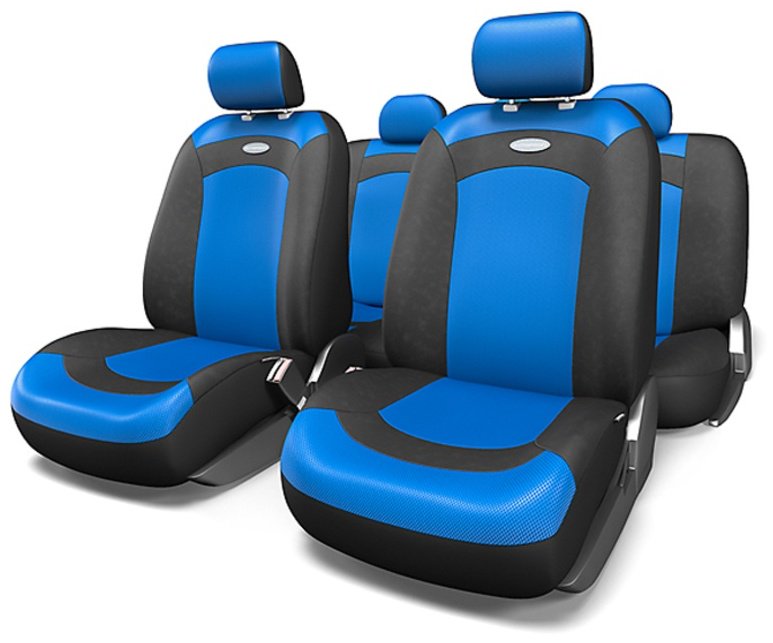 AUTOPROFI чехлы универсальные Extreme XTR-803 BK/BL черный,синий