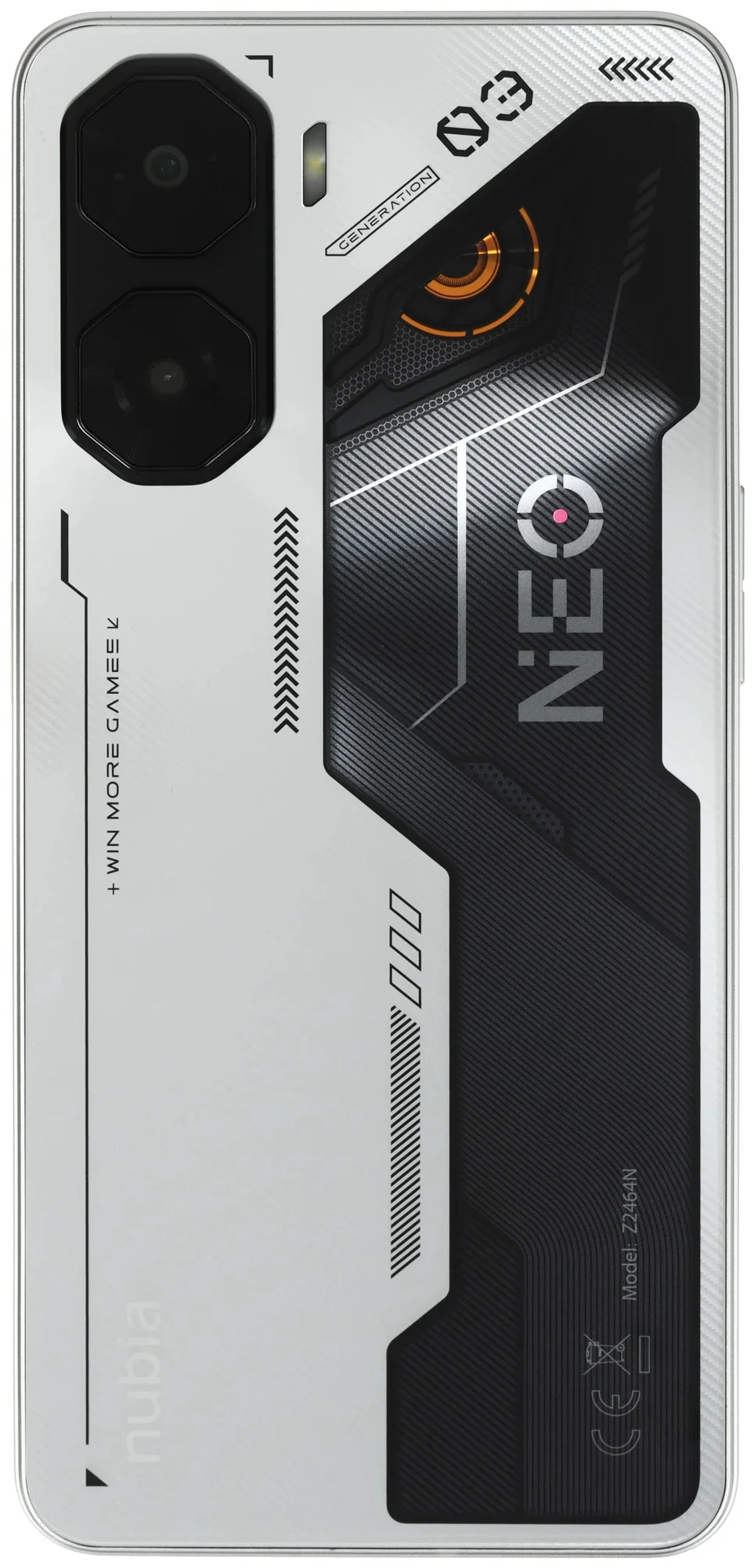 Смартфон ZTE Nubia Neo 3 5G 8/256GB серебристый + подарок купить,NaN