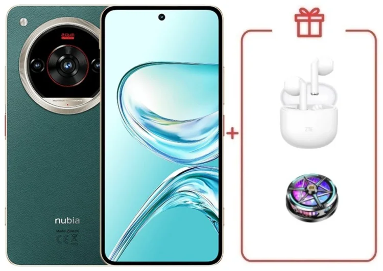 Смартфон ZTE Nubia Focus 2 Ultra 5G 8/256GB зеленый + подарок  купить,NaN