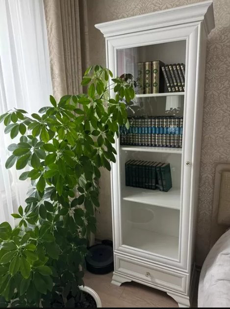 Шкаф-витрина Dominika Кентуки REG1W1S 210х69.5х44см купить,NaN