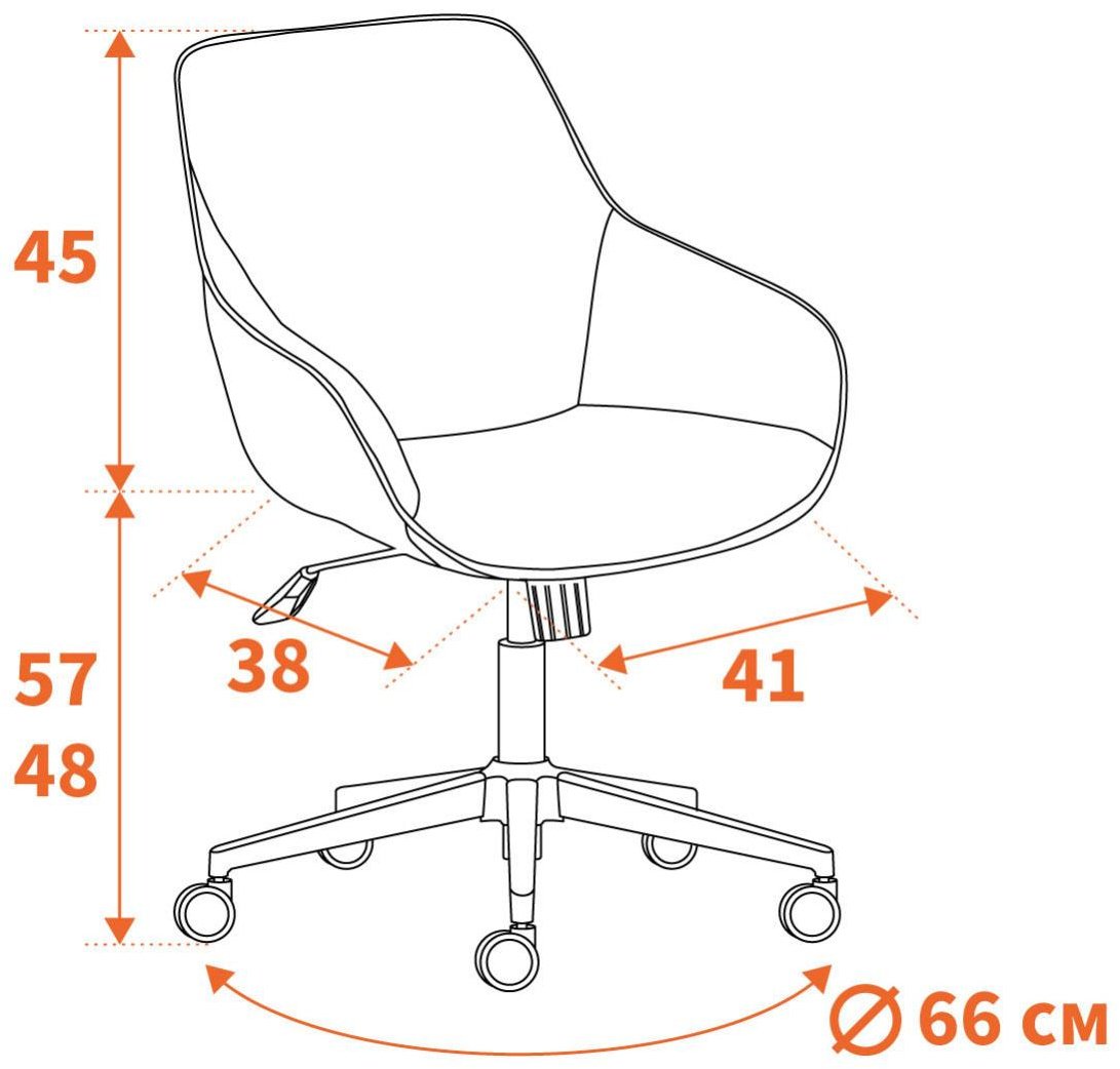 Компьютерное кресло Tetchair 24322 Dublin, графит купить,NaN