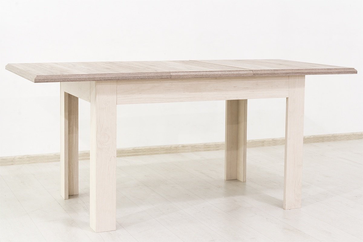 Обеденный стол ANREX Монако, 130х80x77 см, ЛДСП, бежевый купить,NaN