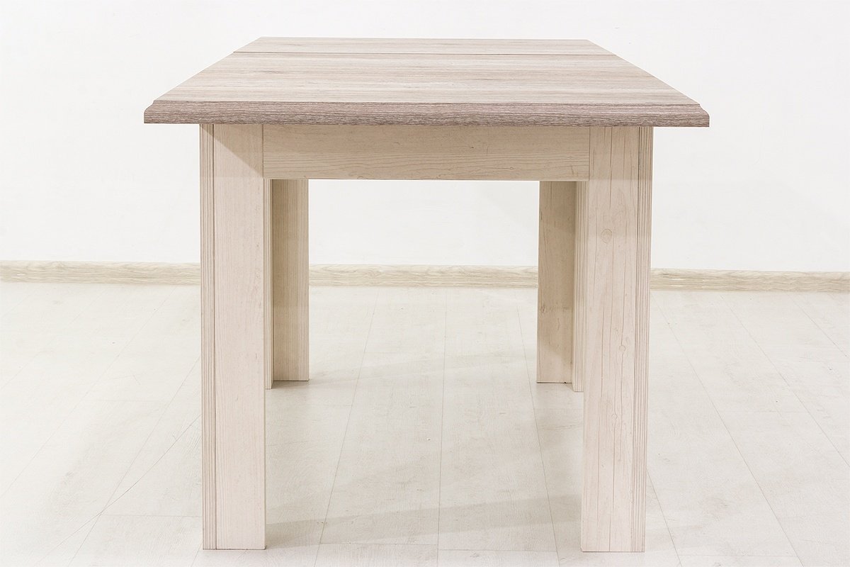 Обеденный стол ANREX Монако, 130х80x77 см, ЛДСП, бежевый купить,NaN