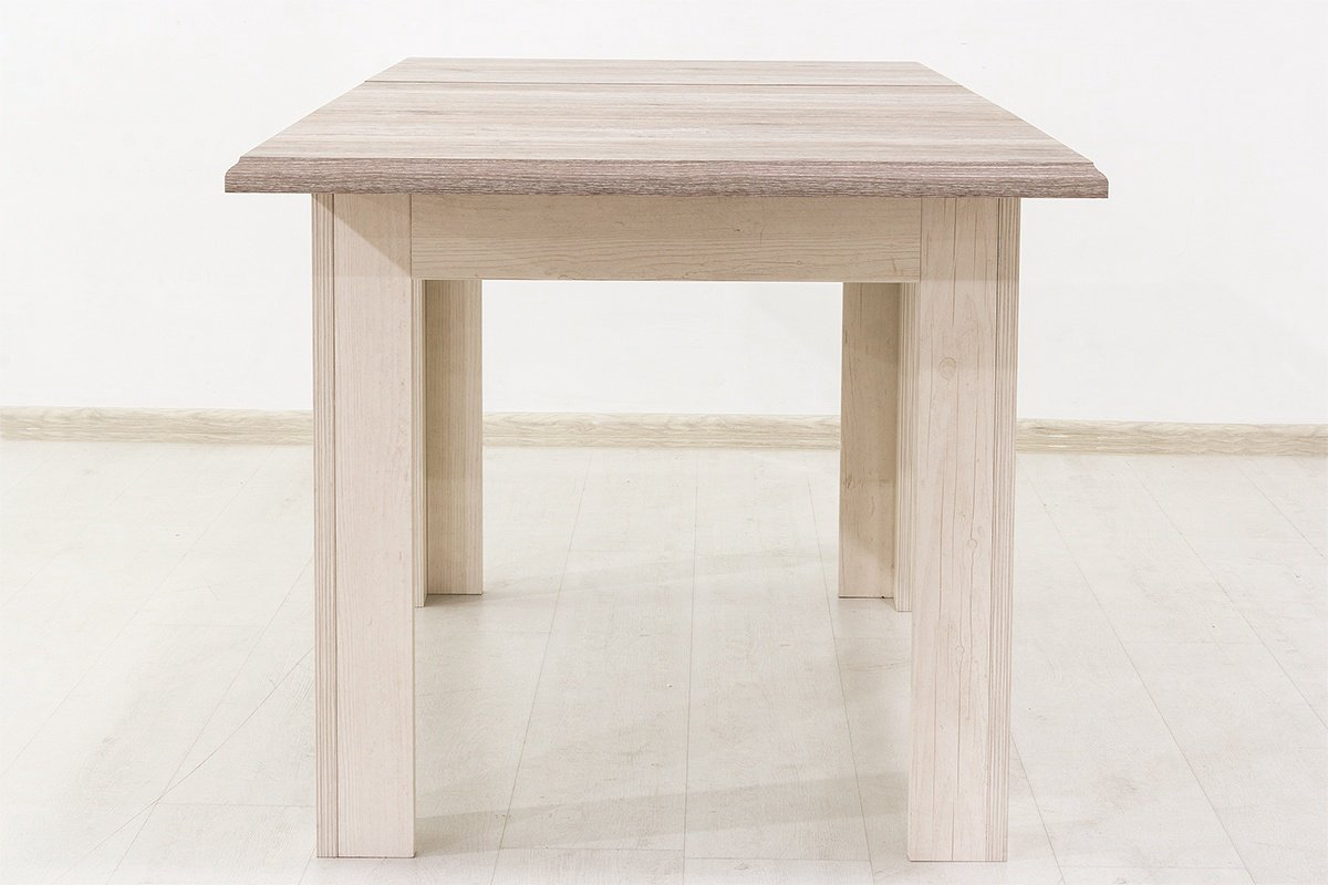 Обеденный стол ANREX Монако, 130х80x77 см, ЛДСП, бежевый купить,NaN