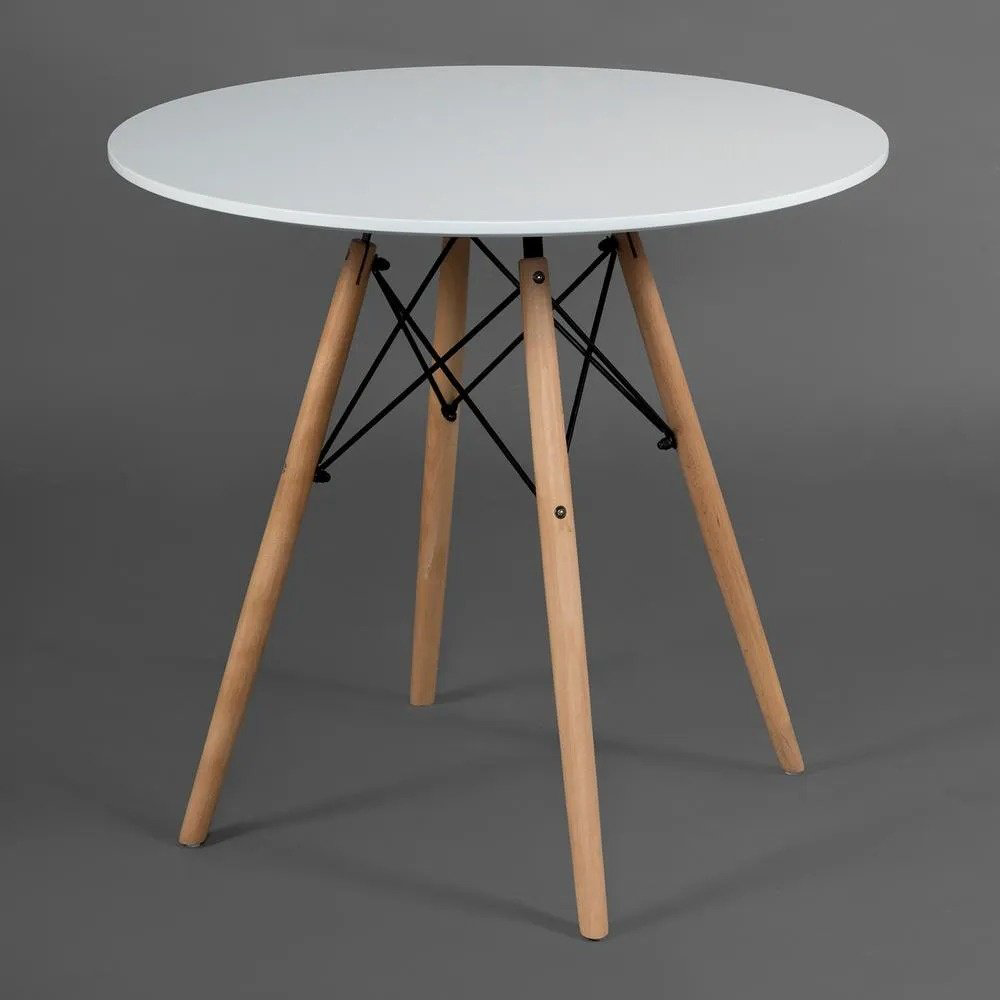 Обеденный стол Tetchair CINDY NEXT, 80х80x75 см, МДФ, белый купить,NaN