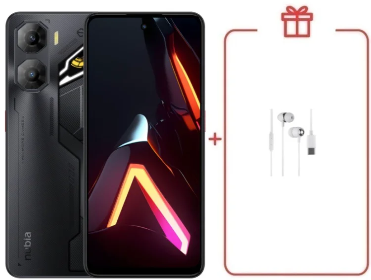 Смартфон ZTE Nubia Neo 3 5G 8/256GB черный + подарок  купить,NaN