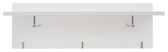 Вешалка настенная Dominika Флеймс PAN/3/9/гербор, ЛДСП, 92x30 см, белый