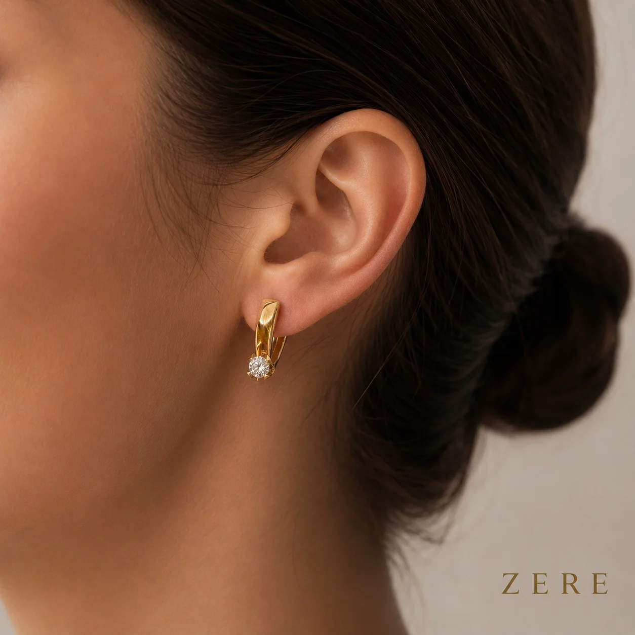 Серьги Zere ZR260507 красное золото 3.0гр  купить,248000