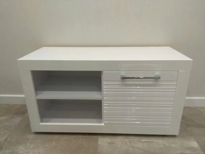 Тумба для обуви Dominika Флеймс REG1D/5/9, 92x37x50 см, белый