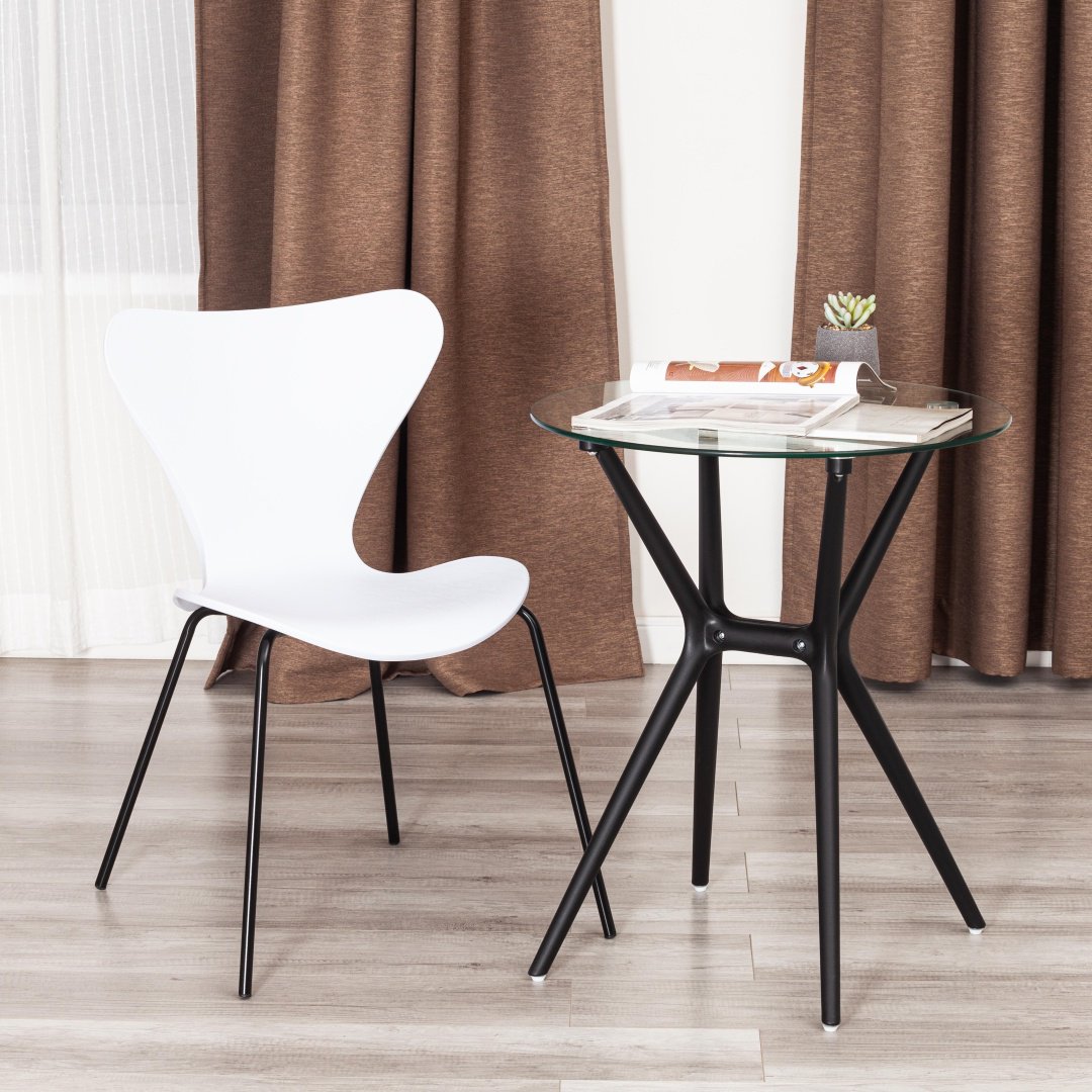 Стул Tetchair 21265 Jacobsen, 80x54x45 см, белый купить,NaN