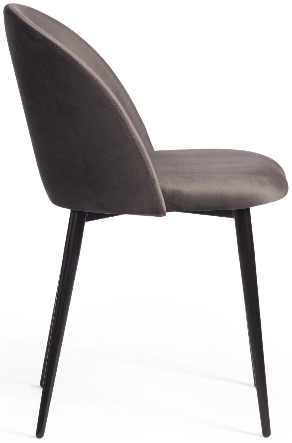 Комплект стульев Tetchair MONRO, 80x56x51 см, серый купить,NaN