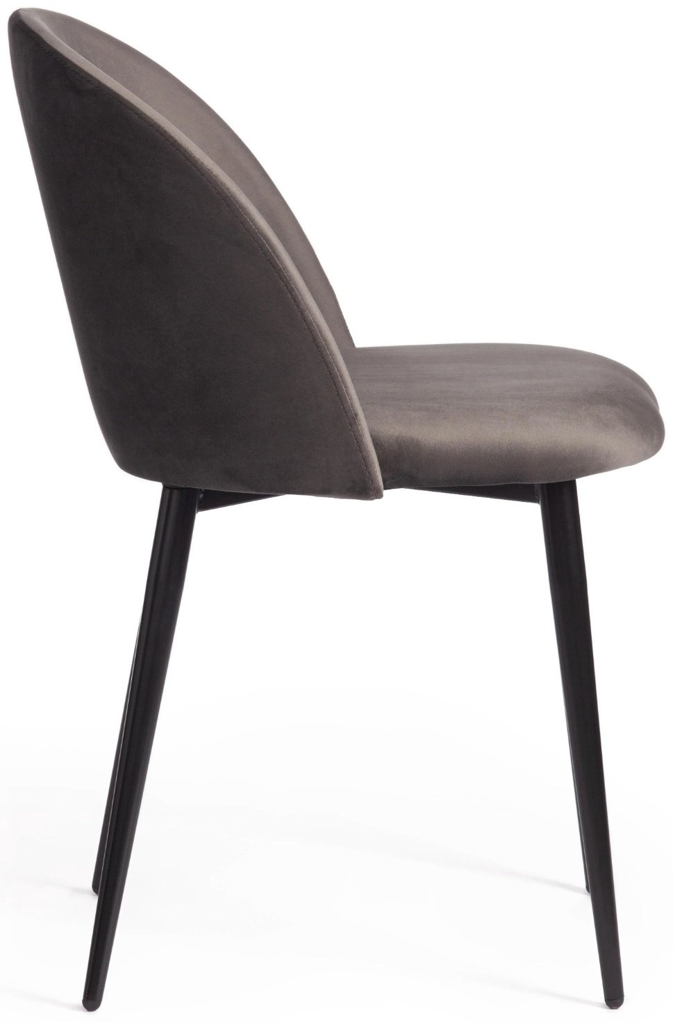 Комплект стульев Tetchair MONRO, 80x56x51 см, серый купить,NaN
