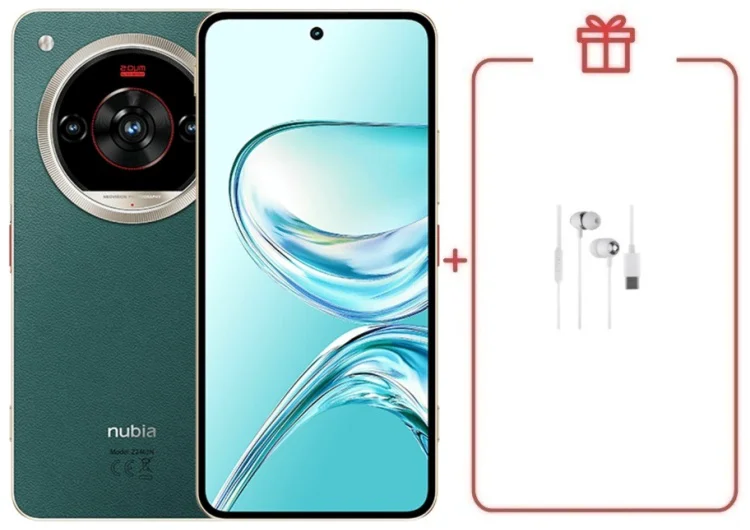 Смартфон ZTE Nubia Focus 2 Ultra 5G 8/256GB зеленый + подарок  купить,NaN