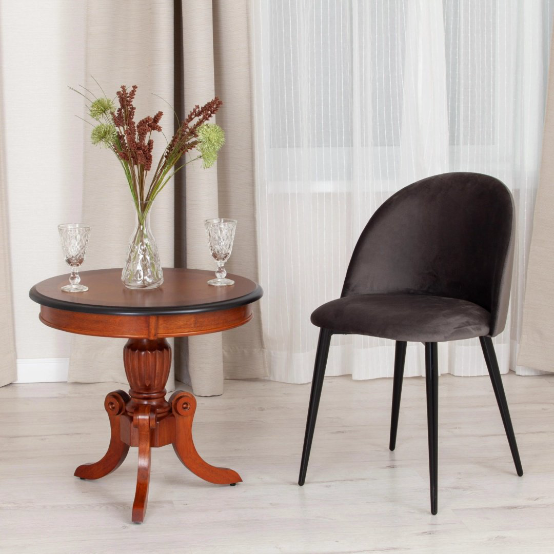 Комплект стульев Tetchair MONRO, 80x56x51 см, серый купить,NaN