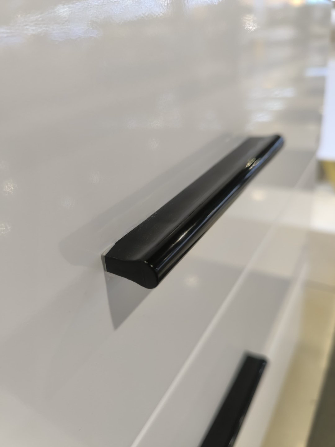НК Мебель GLOSS комод КМ-3 72374524/Белый/Белый глянец, 80x45x86 см, белый купить,NaN