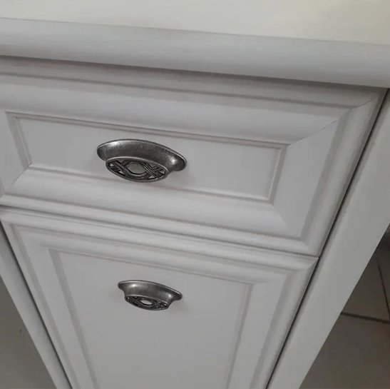 Шкаф-пенал Dominika Салерно 008 REG3D3S/гербор, 87x220х39 см, белый купить,NaN
