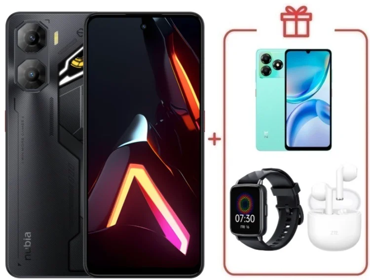 Смартфон ZTE Nubia Neo 3 5G 8/256GB черный + подарок  купить,NaN