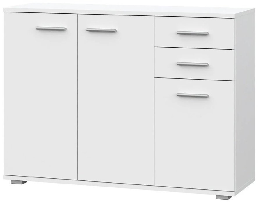 Комод Dominika FUN КД-3, 103.4x35x74 см, белый купить,NaN