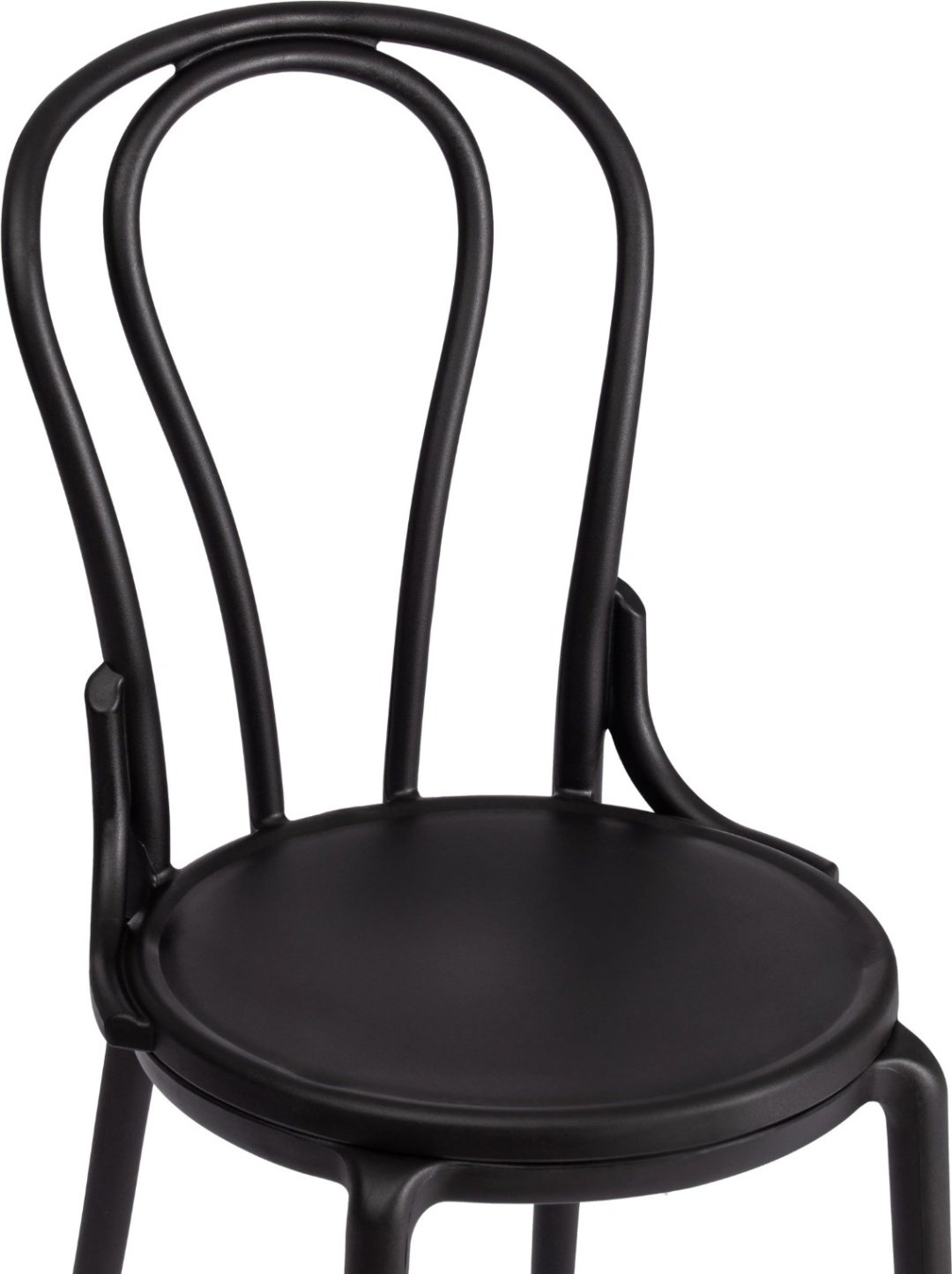 Комплект стульев Tetchair Thonet 19701, 89x42x52 см, черный купить,NaN