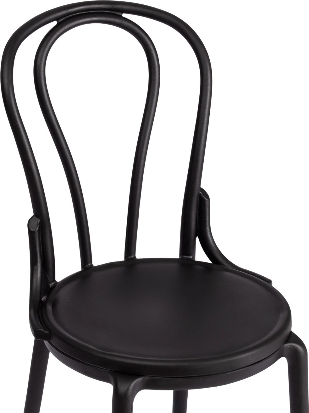 Комплект стульев Tetchair Thonet 19701, 89x42x52 см, черный купить,NaN
