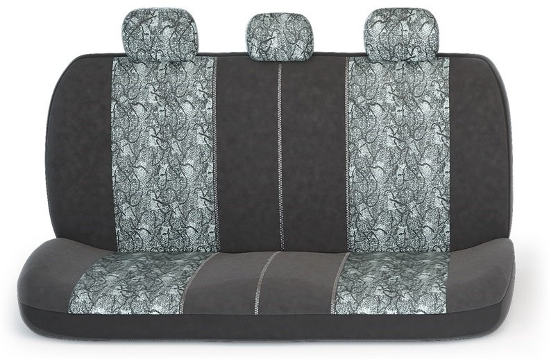 AUTOPROFI чехлы универсальные Comfort COM-1105 Cyclone черный-серый купить,37100