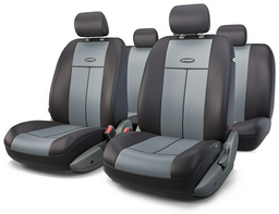 AUTOPROFI чехлы универсальные TT-902P BK/D.GY черный, т.серый