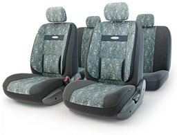 AUTOPROFI чехлы универсальные Comfort COM-1105 Cyclone черный-серый