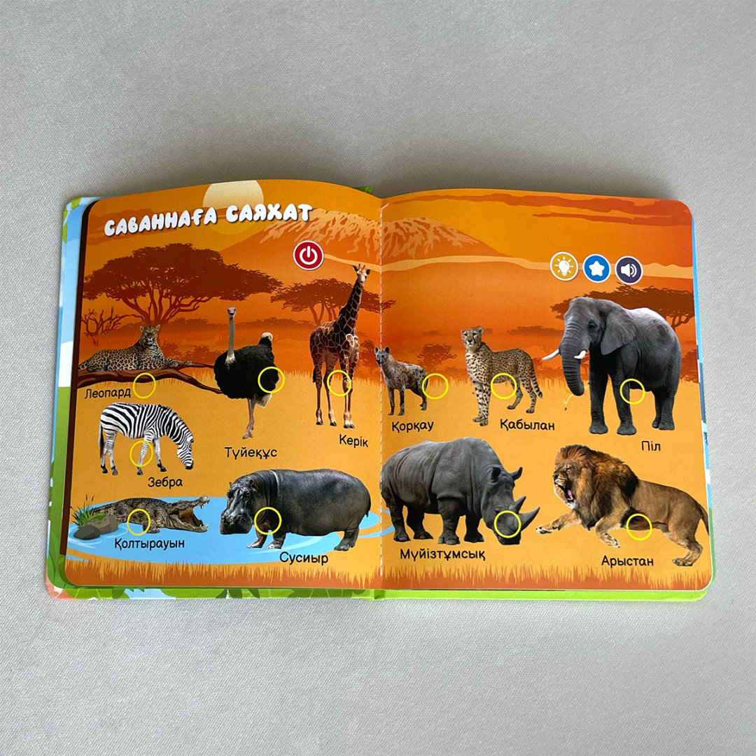Книга Сұлтанмұрат Р.: Жануарлар әлемі купить,NaN