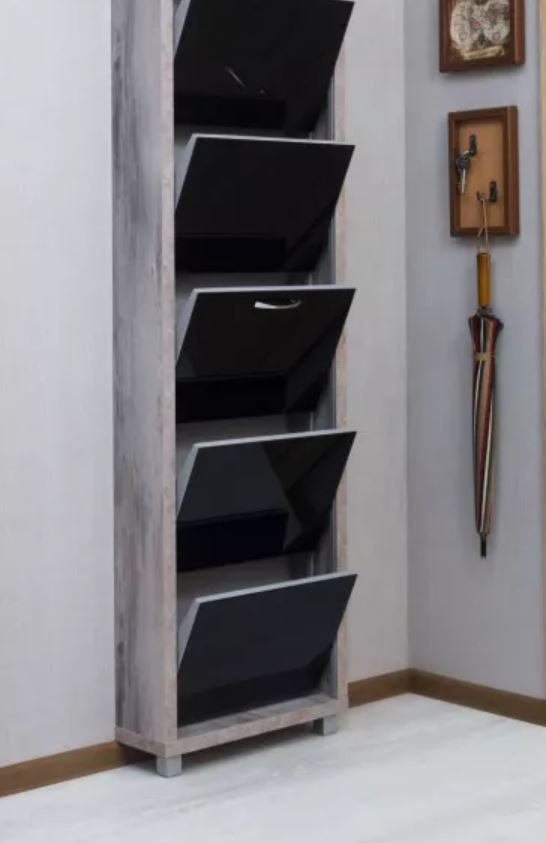 АЙРОН Люкс, 55x19x174 см, серый купить,0