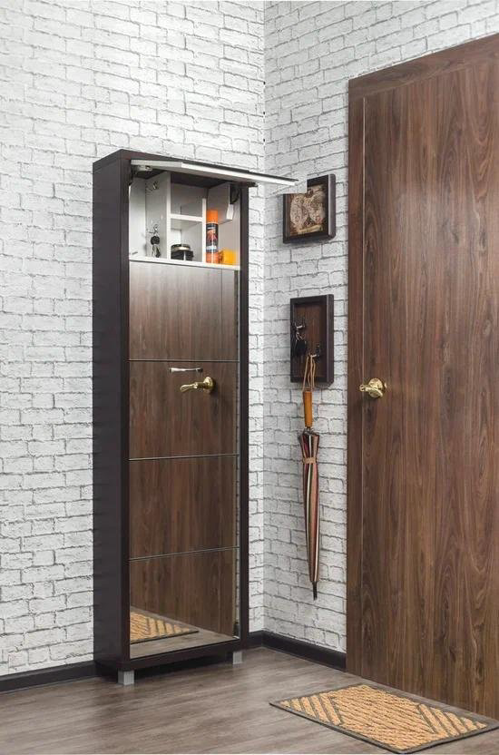 АЙРОН Люкс ТВИКС, 55x19x173 см, коричневый купить,NaN