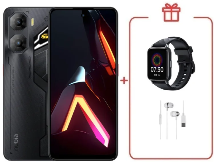 Смартфон ZTE Nubia Neo 3 5G 8/256GB черный + подарок  купить,NaN