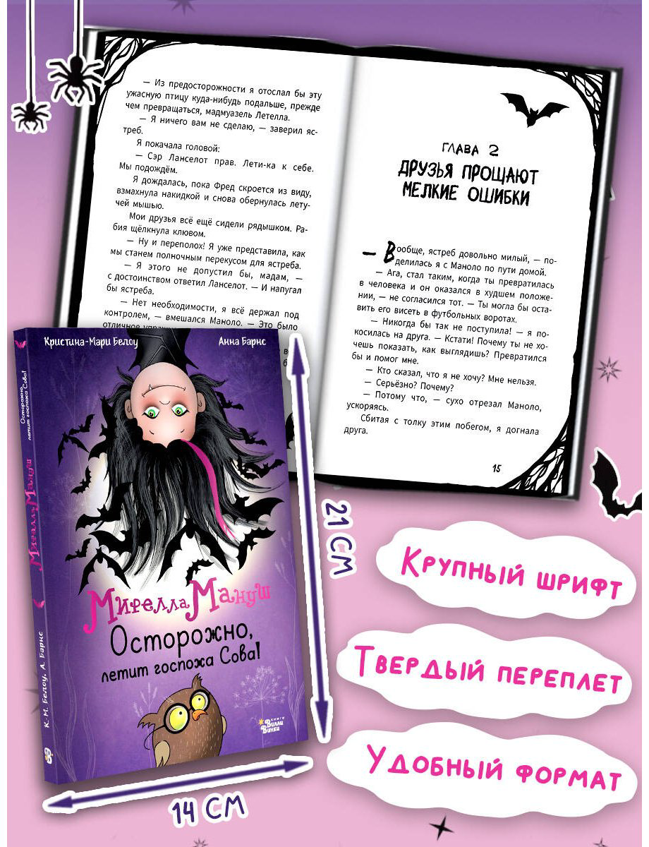 Книга Барнс А., Белоу К.: Осторожно, летит госпожа Сова! купить,NaN