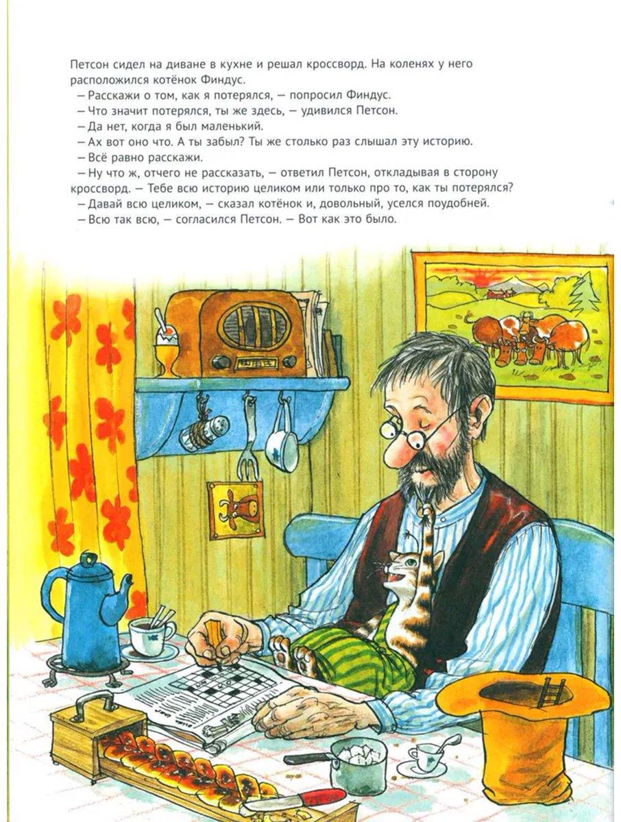 Книга Нурдквист С.: История о том как Финдус потерялся, когда был маленький купить,NaN