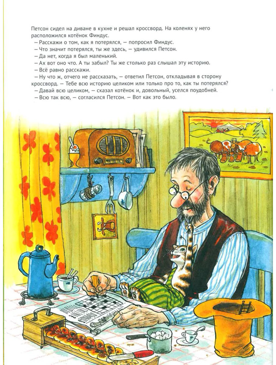 Книга Нурдквист С.: История о том как Финдус потерялся, когда был маленький купить,NaN